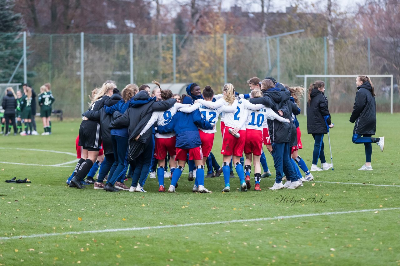 Bild 310 - B-Juniorinnen HSV - VfL Wolfsburg : Ergebnis: 2:1